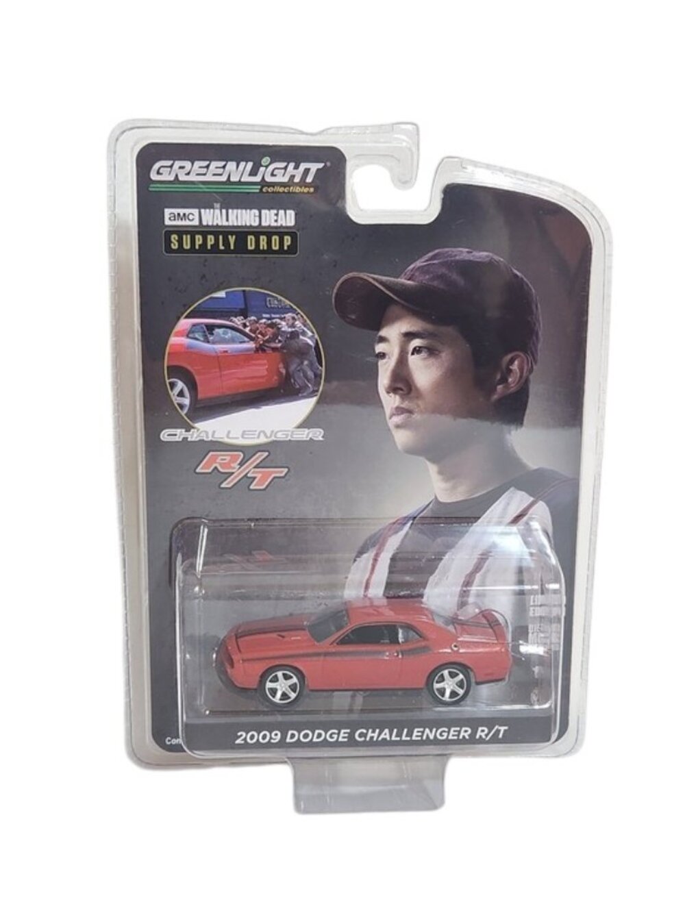 GreenLight The Walking Dead Supply Drop Glen's 2009 Dodge Challenger Car NWT